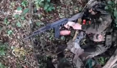 Ukrainian Intelligence Officers from the NG’s Presidential Brigade “Bureviy” Clearing Russian Positions in the Kharkiv Direction