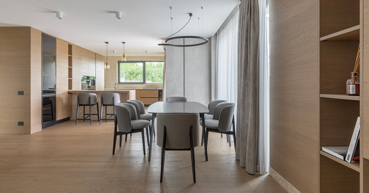 natural finishes and modern lines at amalia savu's romania house
