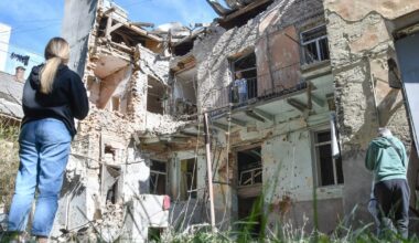 Russia launches hundreds of drones and cruise missiles into Ukraine, killing at least 6