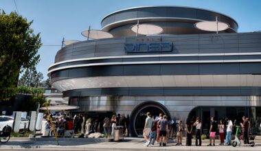 ‘Tesla Takedown’ protestors have a new target: Elon Musk’s Tesla Diner