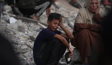 Israeli military says it has begun airdrops of aid into Gaza amid increased starvation deaths