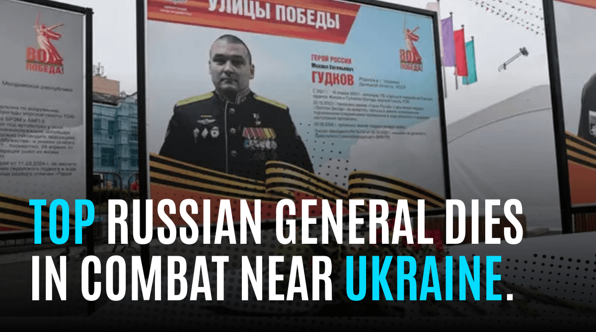 According to reports, Maj. Gen. Mikhail Gudkov was killed in an alleged Ukrainian strike. This emphasizes how vulnerable even senior military leaders are. For those who commit war crimes, the Kremlin's hostility continues to have disastrous results.