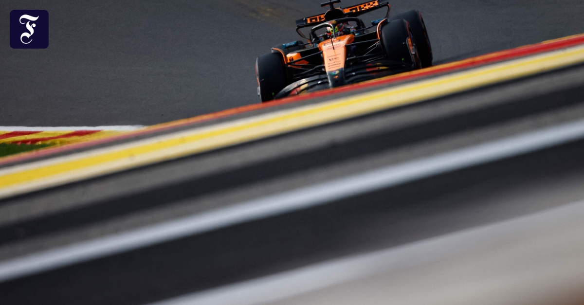 Sprintrennen bei Formel 1 in Spa: Pole für Piastri, Verstappen auf Platz zwei