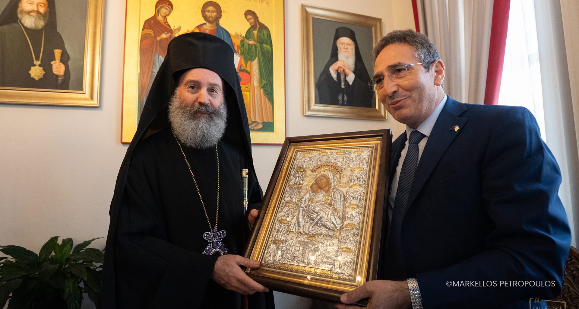 The Head of the Presidency Administration of Cyprus visited the Archdiocese of Australia