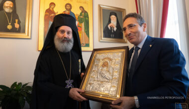 The Head of the Presidency Administration of Cyprus visited the Archdiocese of Australia