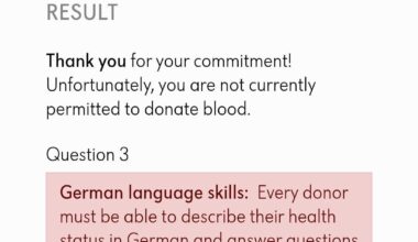 Blood Shortage