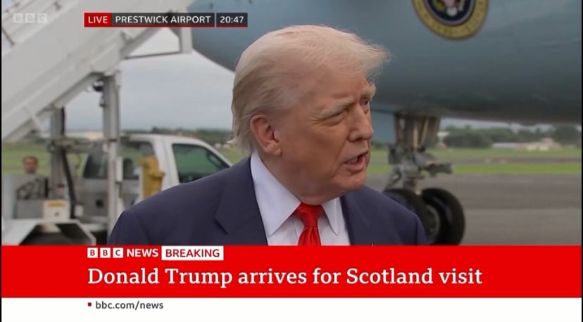 Trump declares war on windmills