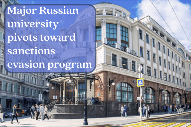 Higher School of Economics in Moscow now offers a master’s degree in sanctions evasion. If anyone doubts the effectiveness of sanctions, watch them build an entire curriculum around evading their impact. This isn’t “resilience” – it’s economic isolation