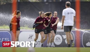 News von der Women's EURO 2025 - Nati im Training vollständig und locker – wieder Fanrekord? - Sport