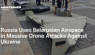 Russia Uses Belarusian Airspace in Massive Drone Attacks Against Ukraine — UNITED24 Media
