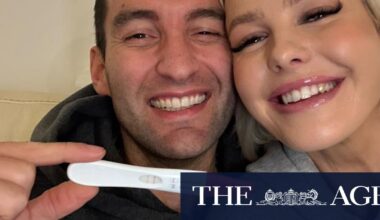 Georgie Purcell, Josh Burns announce they are expecting a baby girl in 2026