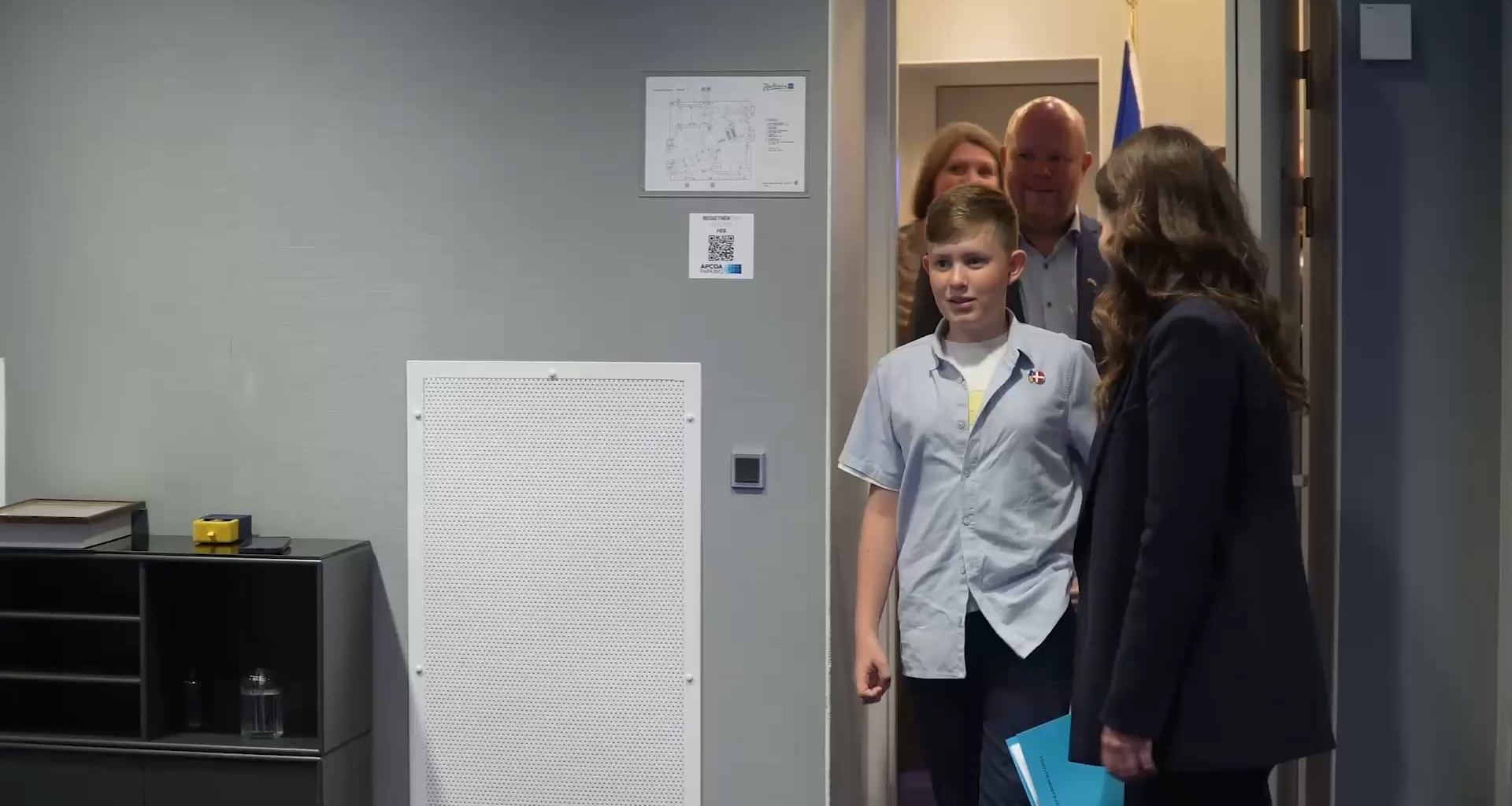 "In Denmark, I presented a special award – the “Future of Ukraine” distinction – to 11-year-old volunteer Jens Fogh Thomsen." -President of Ukraine Volodymyr Zelenskyy(more info in the comments)