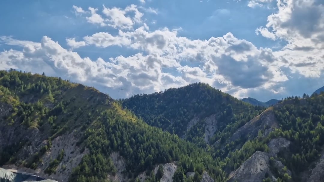 Gašenje požara nad Žerjavom