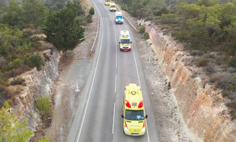 Ambulance teams play vital role during Cyprus wildfires, handling 70 cases, KNEWS