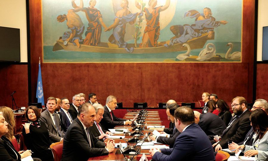 UN hosts ''unofficial express'' Cyprus conference in New York, KNEWS