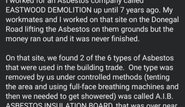 Shankill Online reports that Asbestos is...harmless