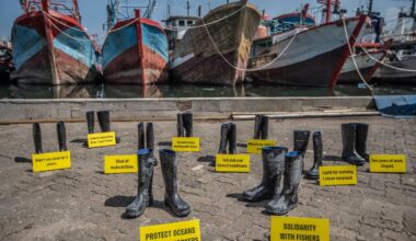 Boots to boost justice: Standing in solidarity with Indonesian migrant fishers