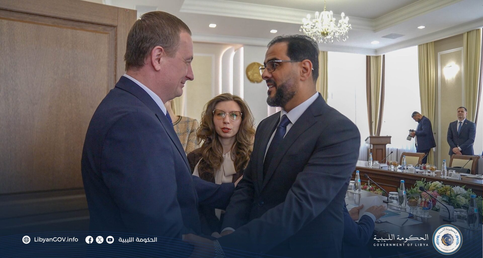 Belarusian PM to Hammad: Minsk eyes cooperation with Libya in agriculture, industry, and healthcare