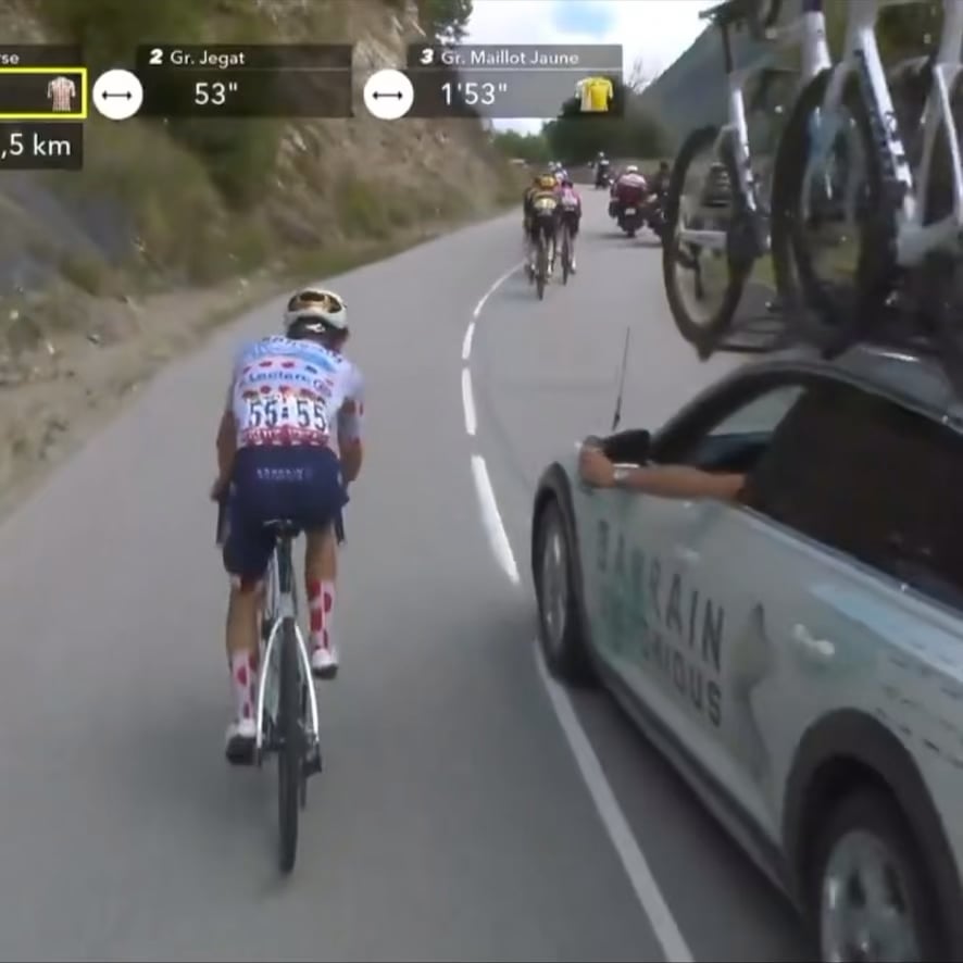 Hardest Working Pierre at this year’s Tour de France