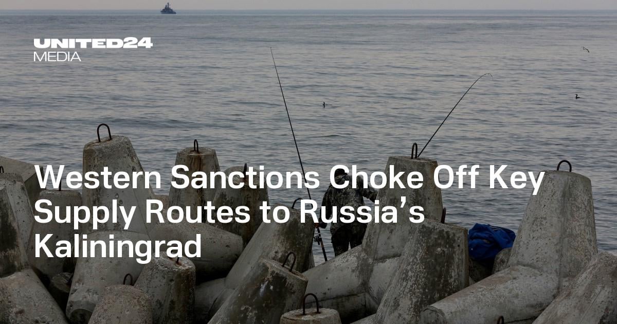 Western Sanctions Choke Off Key Supply Routes to Russia’s Kaliningrad