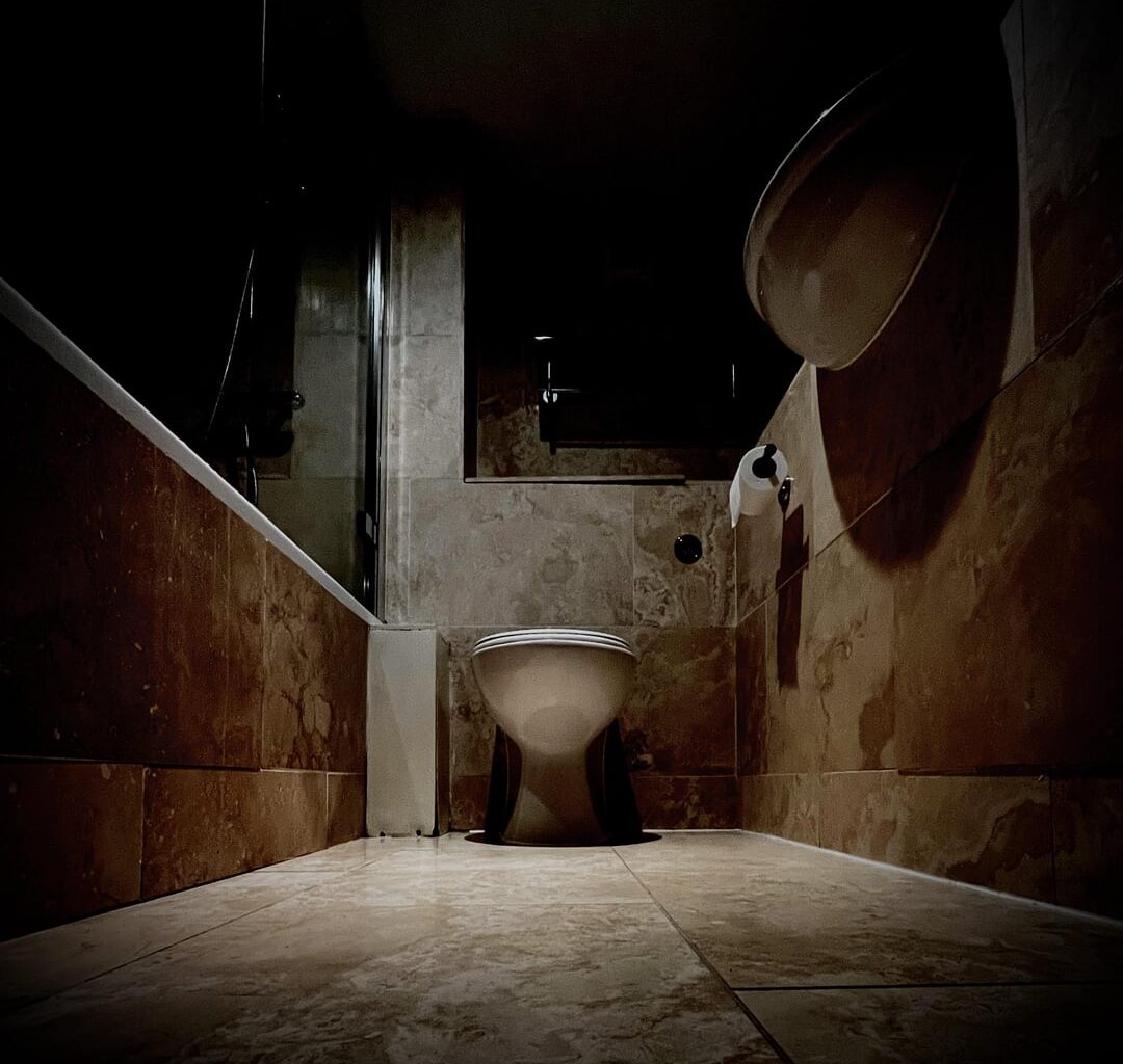 Our landlord asked for photos of our broken toilet