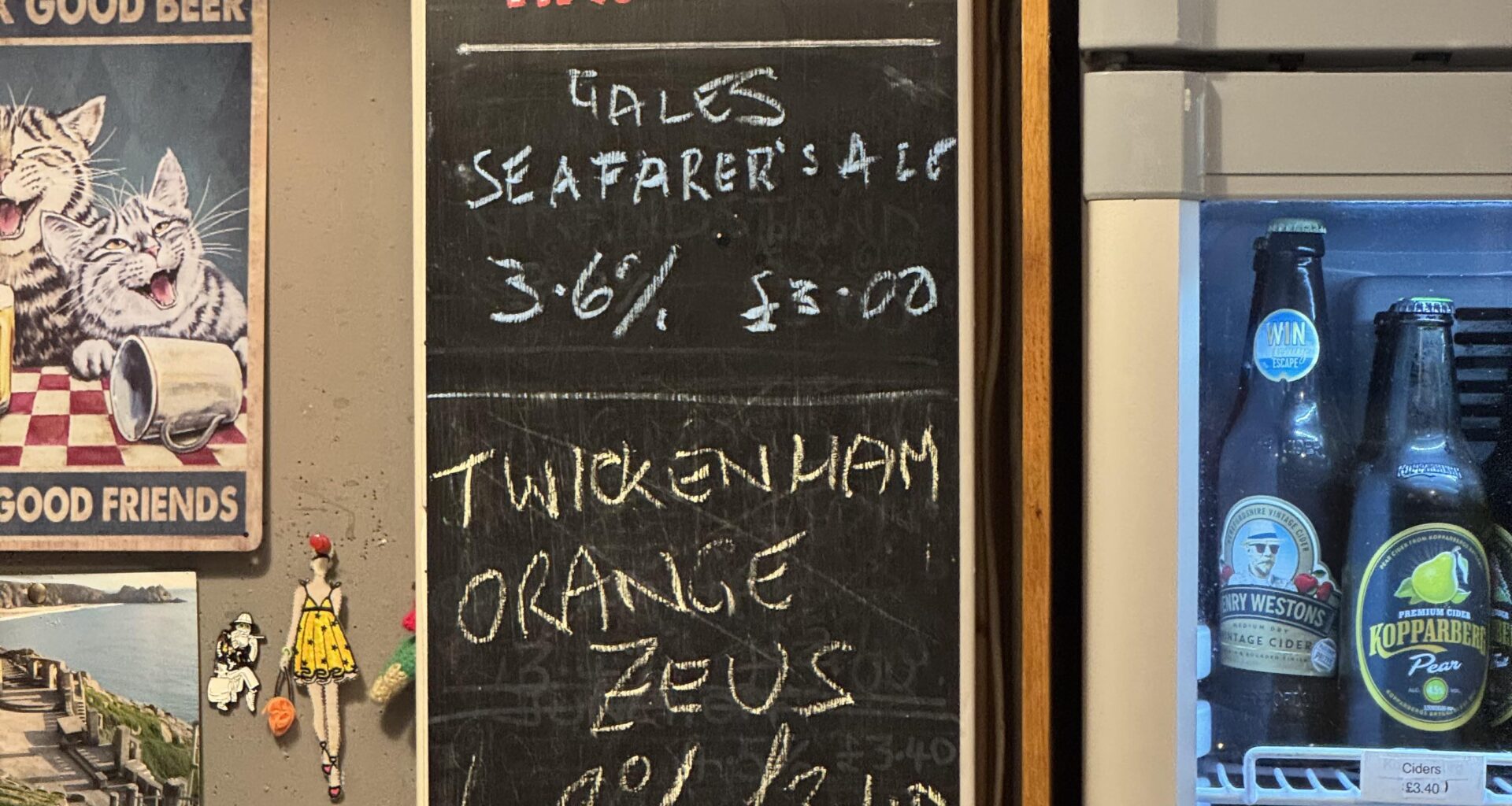 I know London prices are usually insane but this pub feels like I’ve gone back to 2012