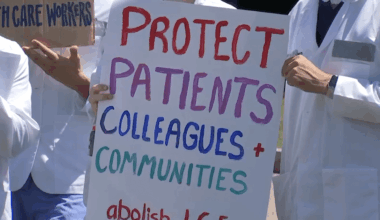 Mass. health care workers rally for immigrant rights, against ICE – NBC Boston
