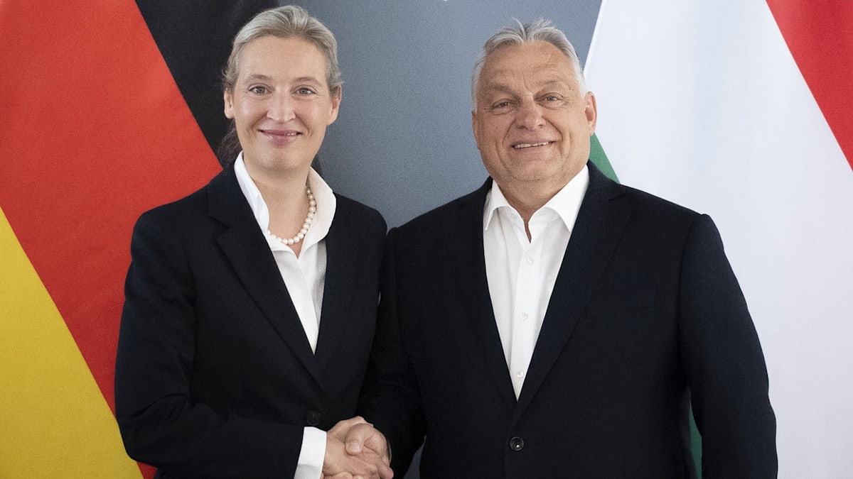 AfD-Chefin in Ungarn: „Starkes Europa souveräner Staaten“ – Weidel trifft Orbán