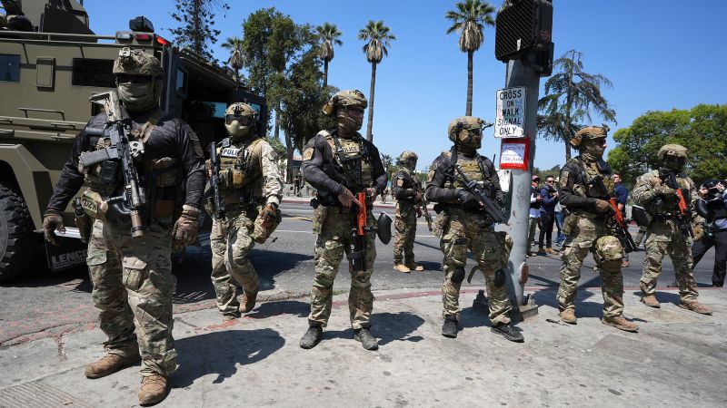California’s immigration raids in Los Angeles: What we know
