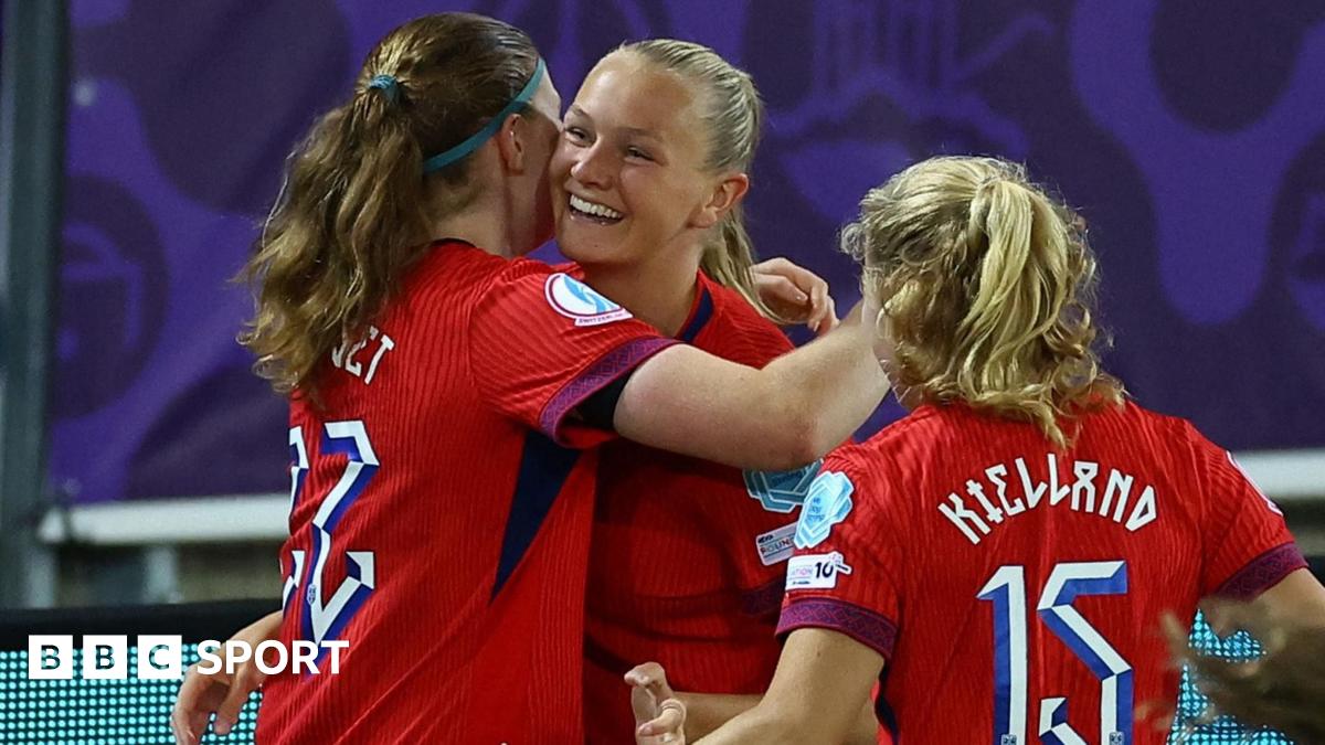 Norway 4-3 Iceland: Signe Gaupset and Frida Maanum score twice as Norway extend 100% record