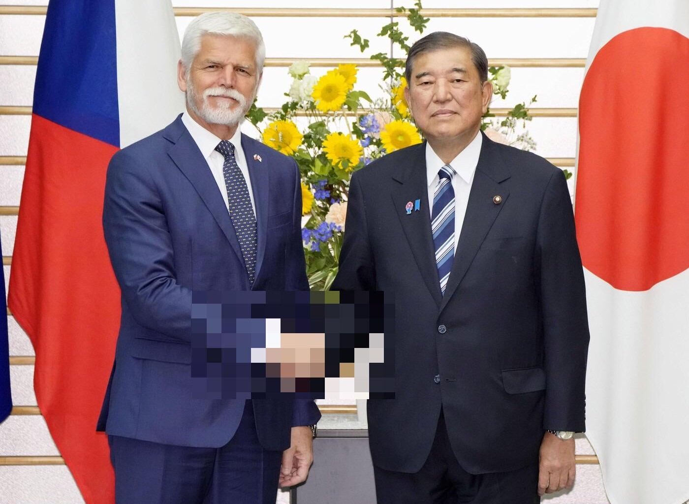 Prezident Pavel na státní návštěvě v Japonsku.