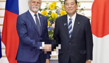 Prezident Pavel na státní návštěvě v Japonsku.