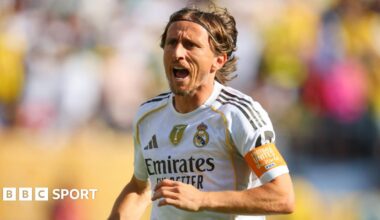 Luka Modric of Real Madrid
