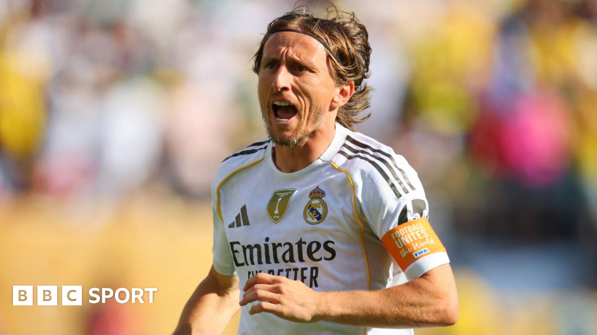 Luka Modric of Real Madrid
