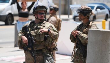 Pentagon fjerner nasjonalgardister fra Los Angeles