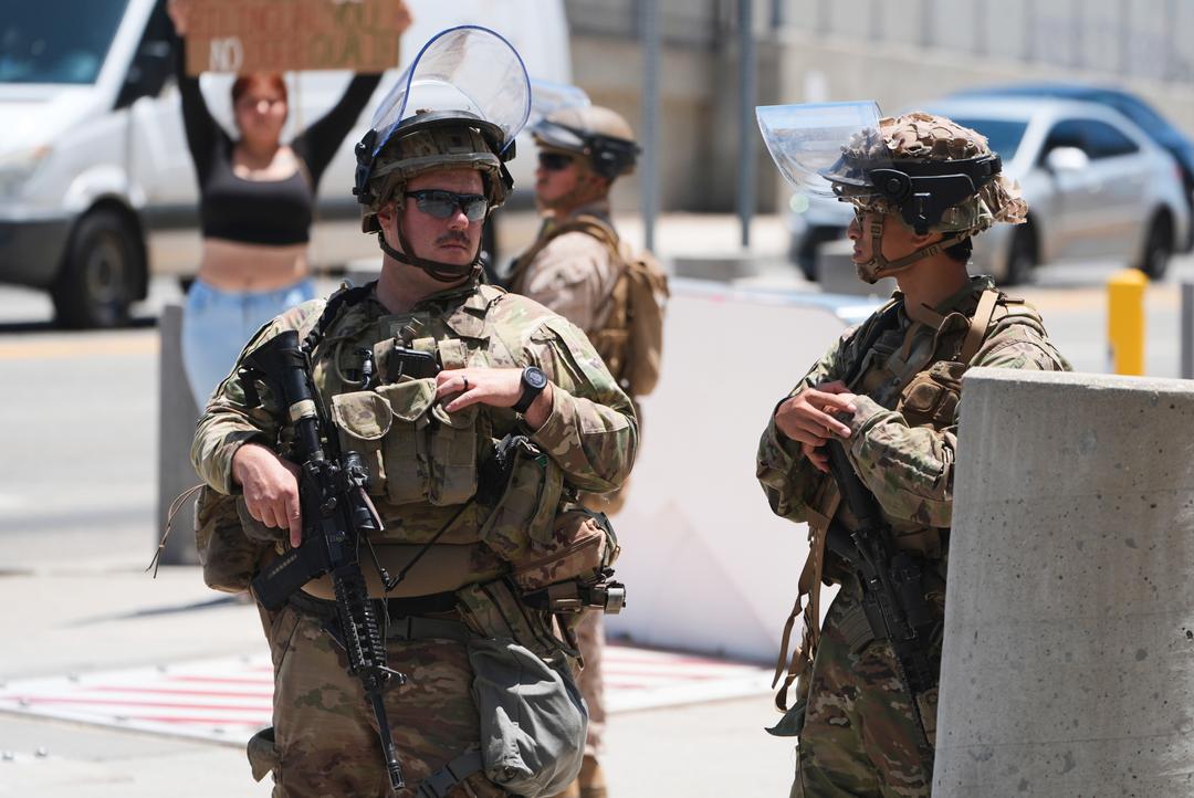 Pentagon fjerner nasjonalgardister fra Los Angeles