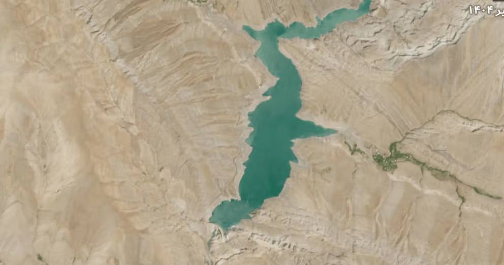 Tehran reservoirs hit historic lows, satellite images show