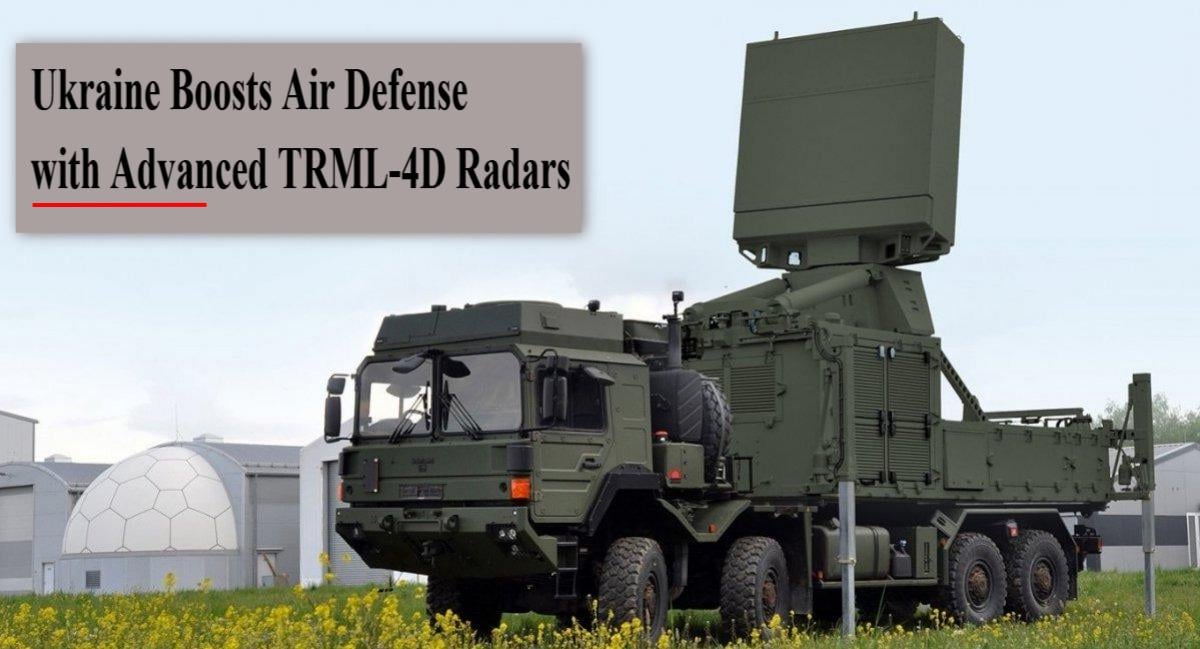 German company HENSOLDT has secured a contract worth over €340 million to supply Ukraine with TRML-4D radars. These systems will strengthen air defense by detecting and tracking all aerial threats — ideal against Russian attack drones and missiles.
