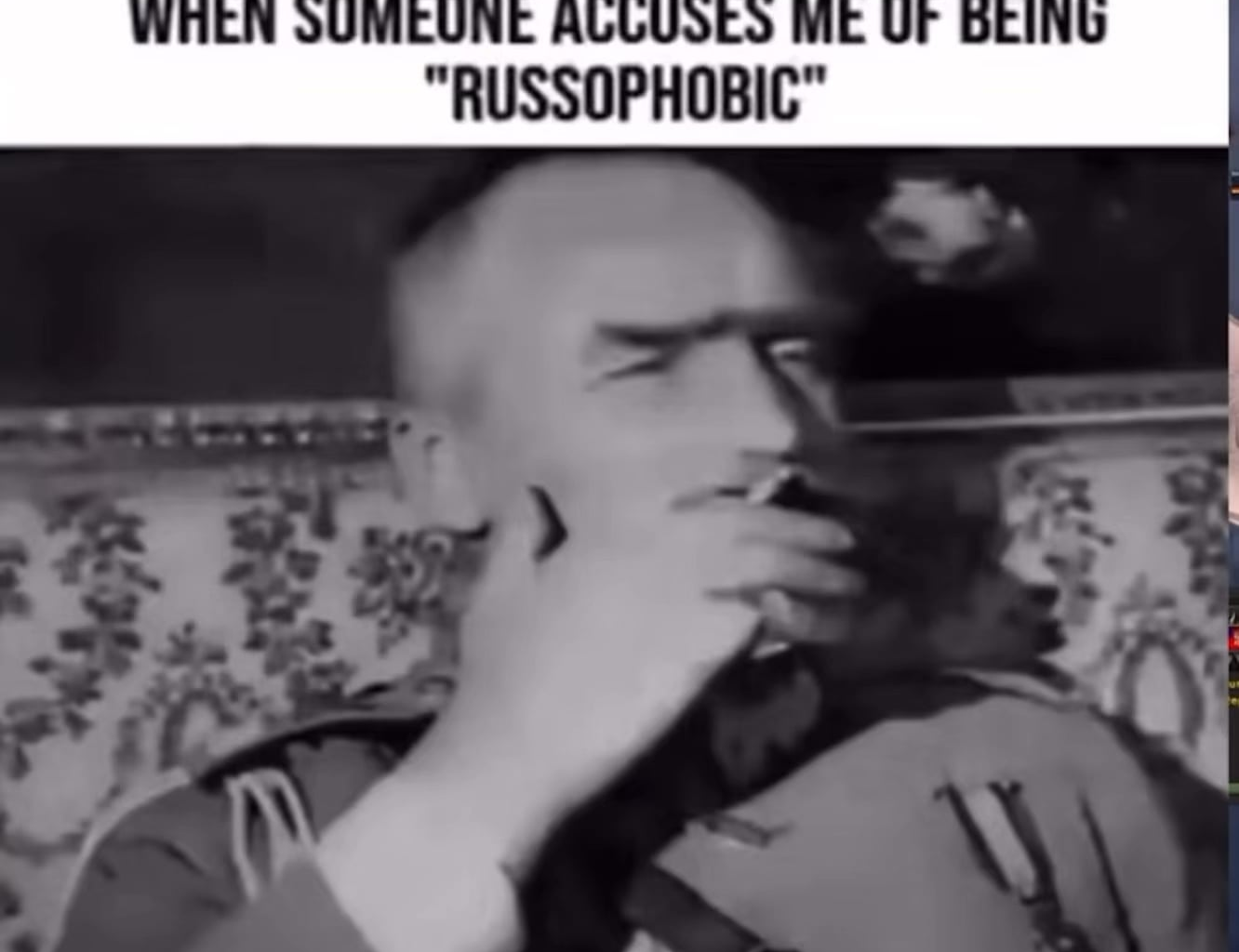 When Someone accuses me of being Russophobic