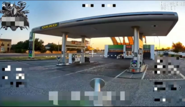 Russian drones hit fuel stations in Kherson region and then attacking firefighters who came to extinguish the fire (video from Russian media)
