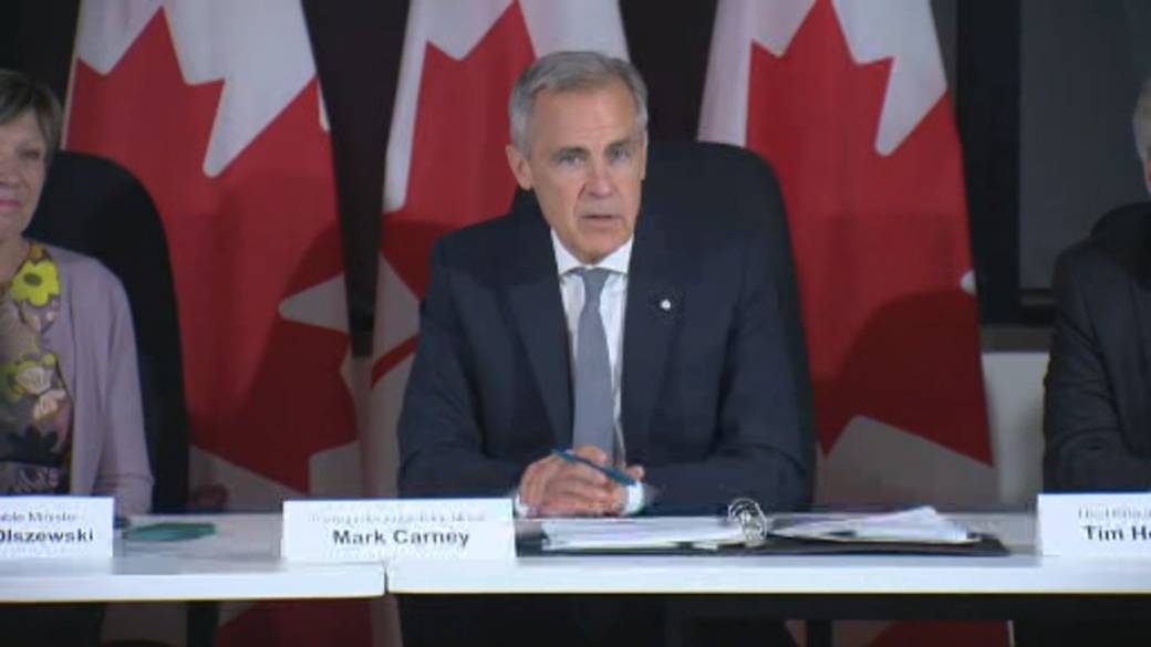 Click to play video: 'Carney calls for energy partnerships to make Canada a global superpower'