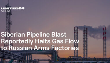Siberian Pipeline Blast Reportedly Halts Gas Flow to Russian Arms Factories — UNITED24 Media