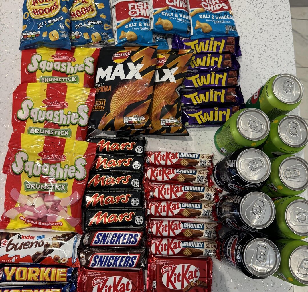 Vending machine was charging 1p - obviously I bought a lot!