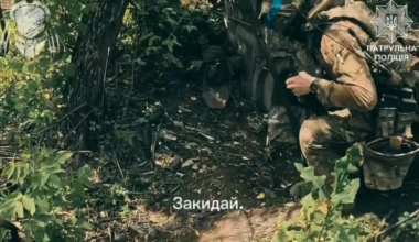 Russian soldiers who were hiding in a pipe didn't want to surrender to the soldiers of the Ukrainian Patrol Police Brigade "Predator". Therefore the enemies were taken out. Toretsk direction. July 2025 [Published 14.07.2025]