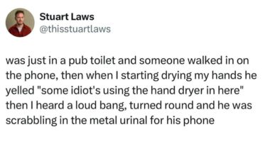 Piss poor behaviour that