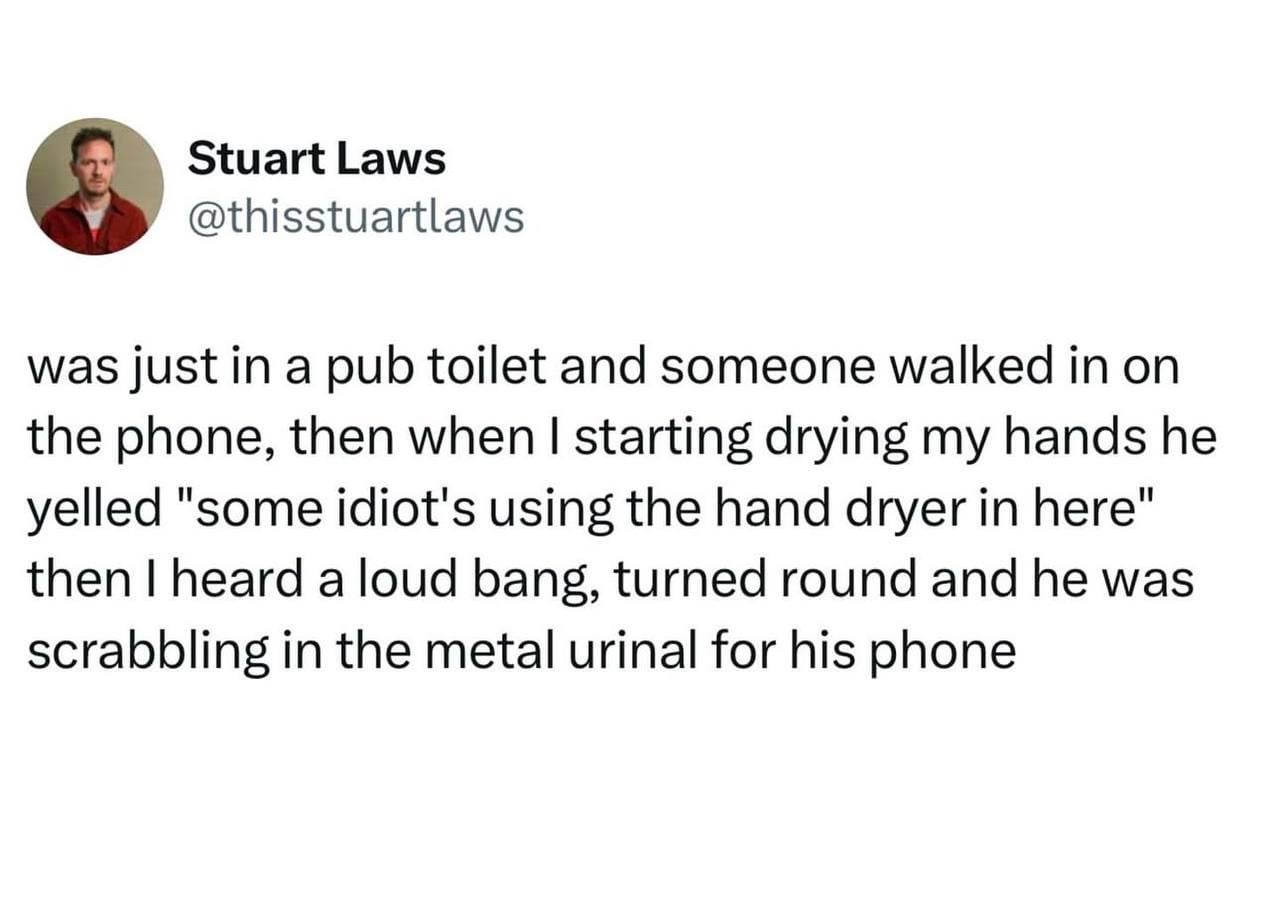 Piss poor behaviour that
