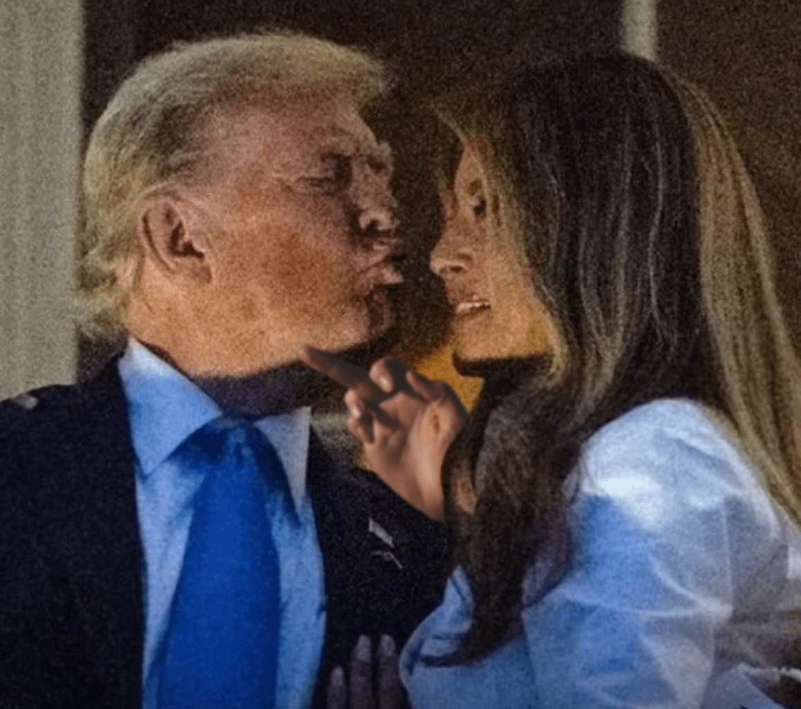 Gotta give Melania a little bit of credit. At least she's consistent. She consistently hates him.