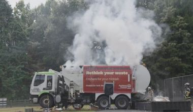 Lithium battery fires being lit to tackle rubbish truck blazes