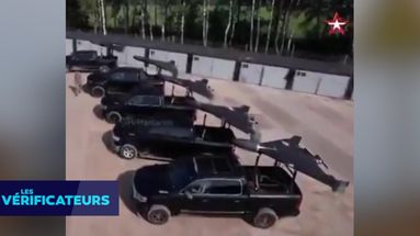 VÉRIF' - Guerre en Ukraine : que sait-on de ces images de pick-up Stellantis d'où décollent des drones russes ?