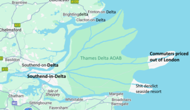 How would life be different if the Thames had a birds foot delta instead of an estuary?